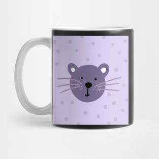 Mouse in purple color Mug